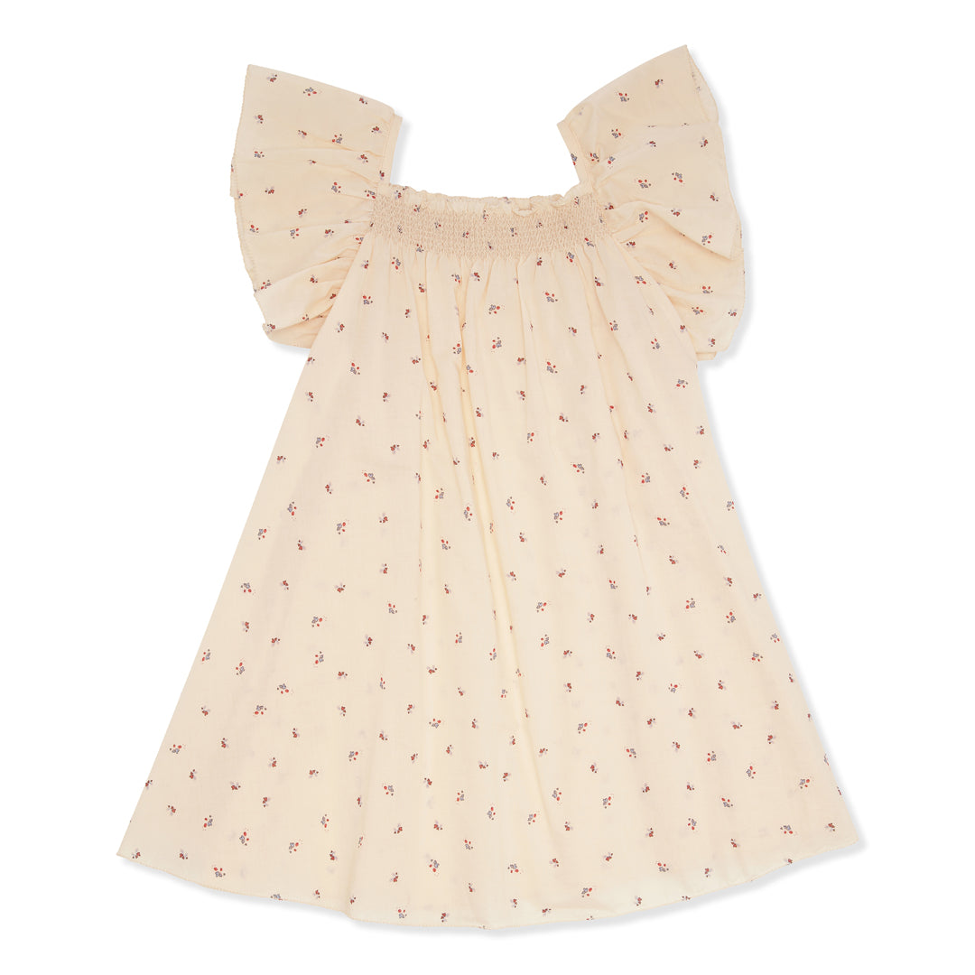 Konges Slojd Bloom-Red/Blue Pilou Strap Dress