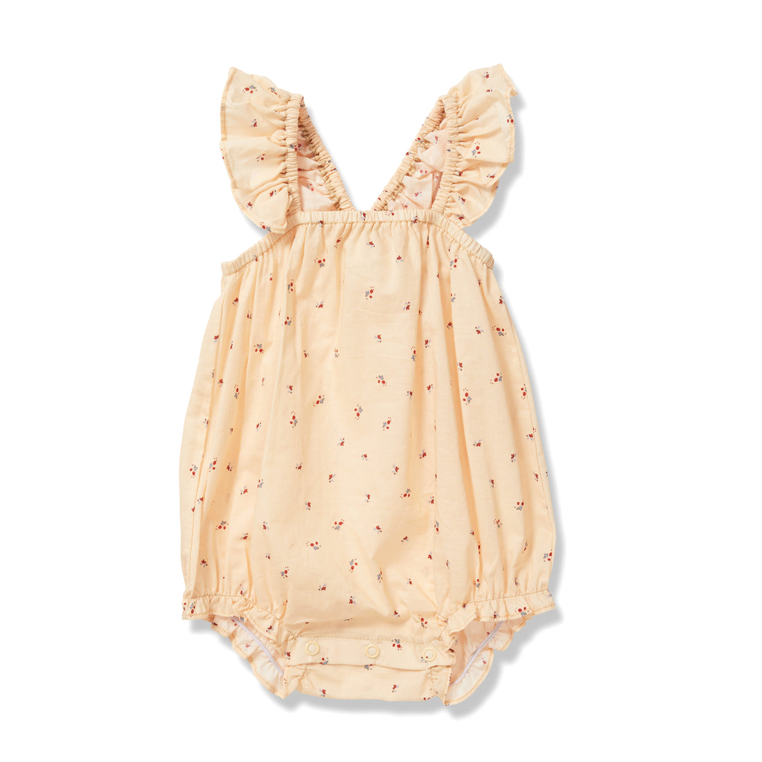Konges Slojd Bloom-Red/Blue Pilou Romper