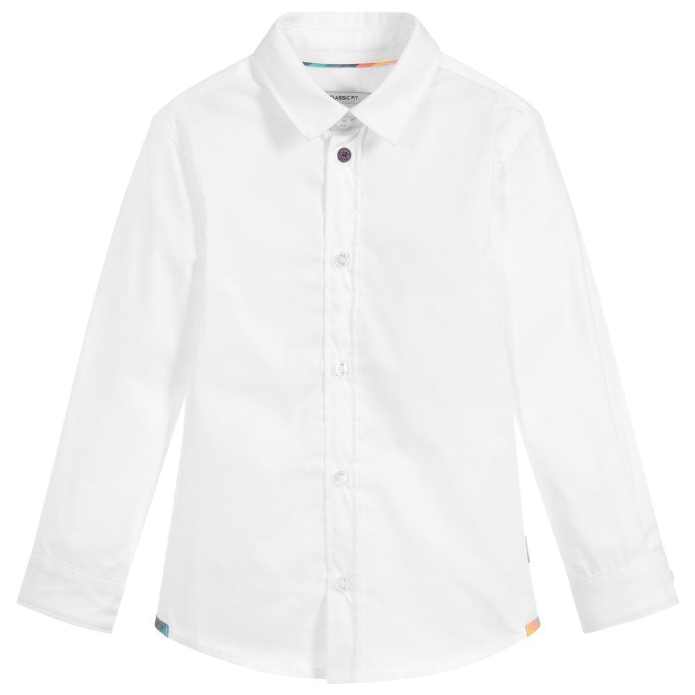 Paul Smith Junior White Remy Classic Shirt