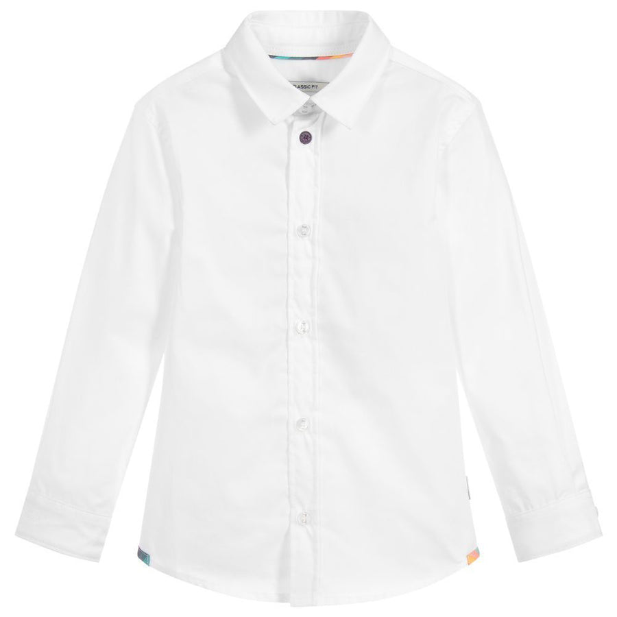 Paul Smith Junior White Remy Classic Shirt