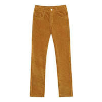 Little Hedonist Bone Brown Rib 5 Pocket Bootcut Pants