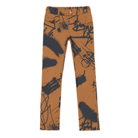 Little Hedonist Graffiti Printed 5 Pocket Bootcut Pants