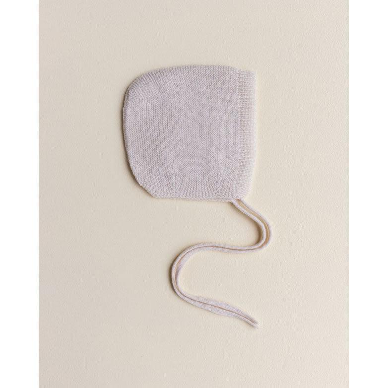 Hvid Off White Newborn Bonnet