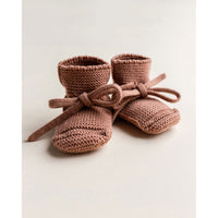 Hvid Terracotta Knit Booties