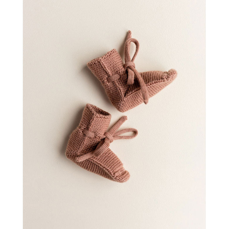 Hvid Terracotta Knit Booties