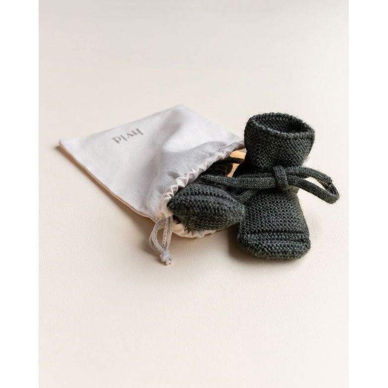 Hvid Otter Knit Booties