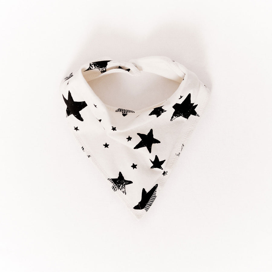 Noe Zoe Black Stars Bib