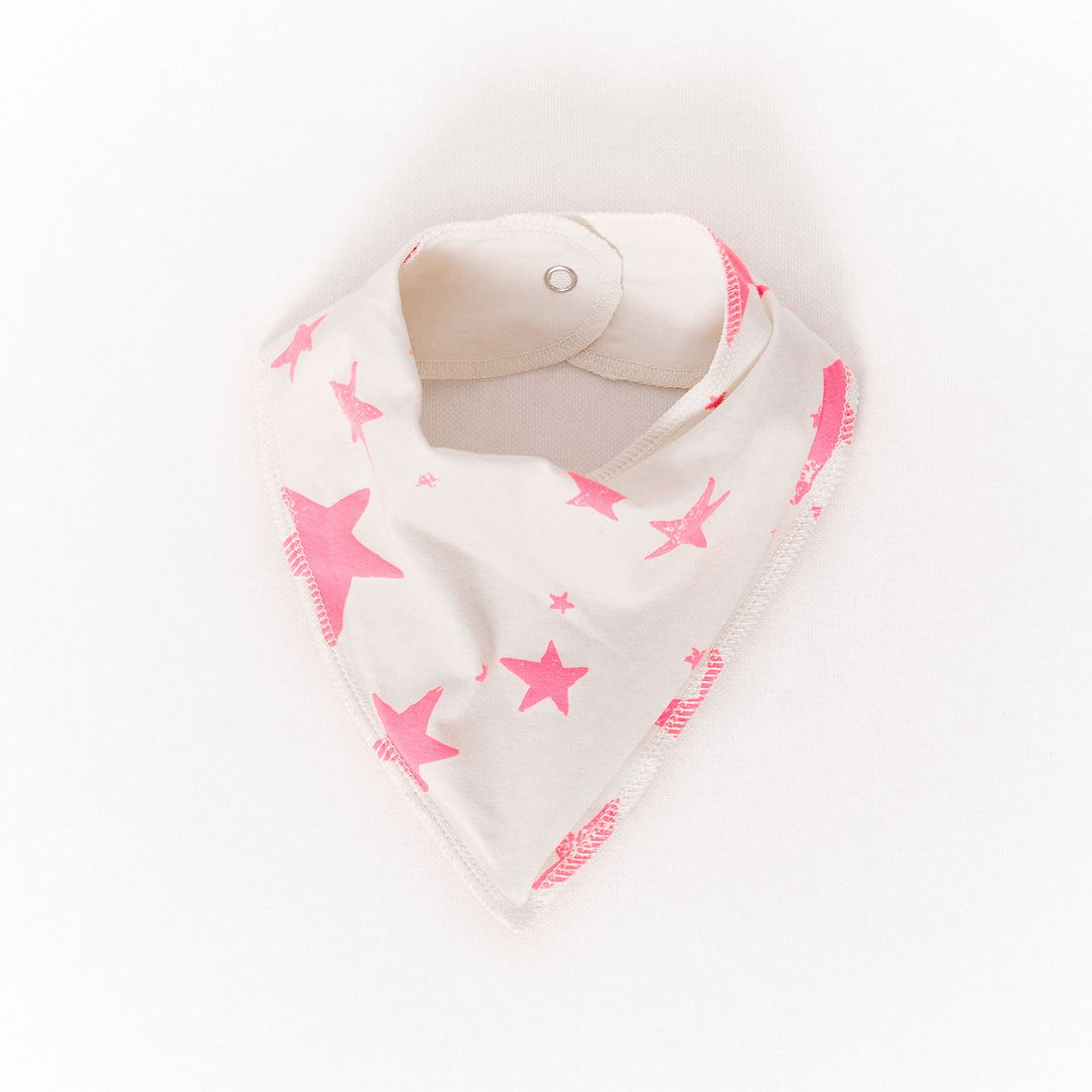Noe Zoe Pink Stars Bib