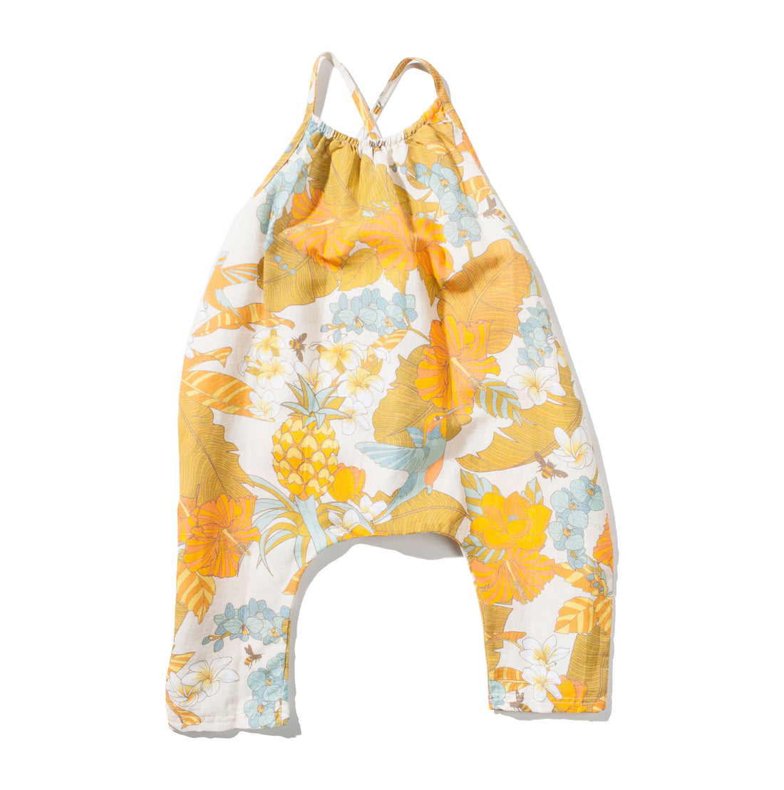 Munster Kids Waimea Valley Print Bowie Jumpsuit