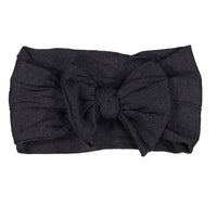 Knot Hairbands Black Bow Headwrap