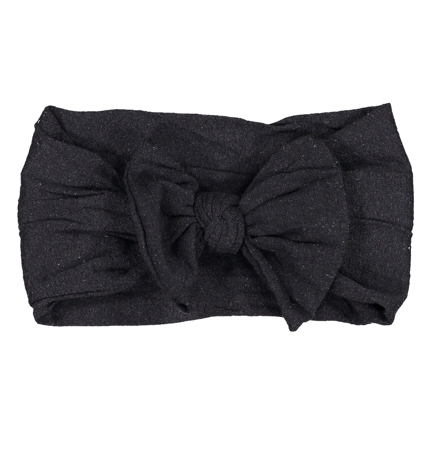 Knot Hairbands Black Bow Headwrap