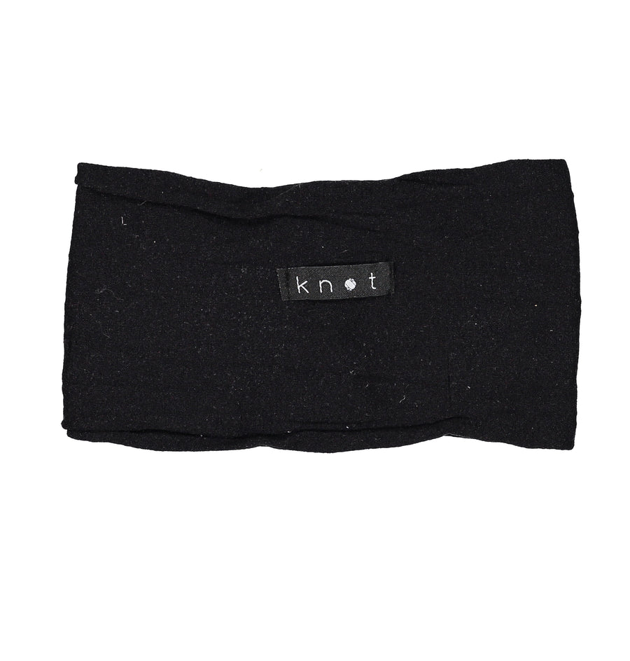 Knot Hairbands Black Bow Headwrap