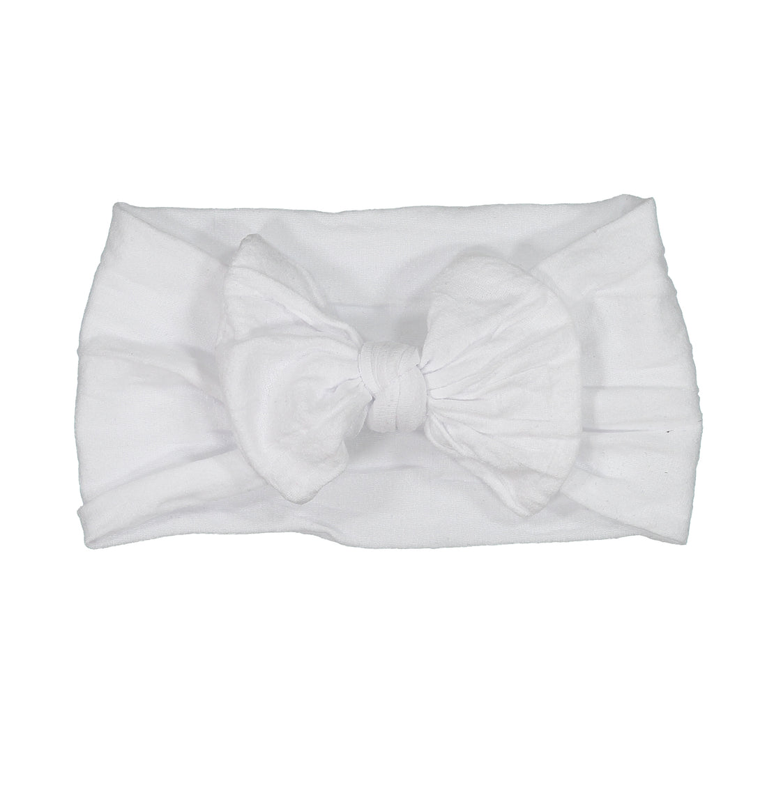 Knot Hairbands White Bow Headwrap