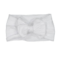 Knot Hairbands White Bow Headwrap