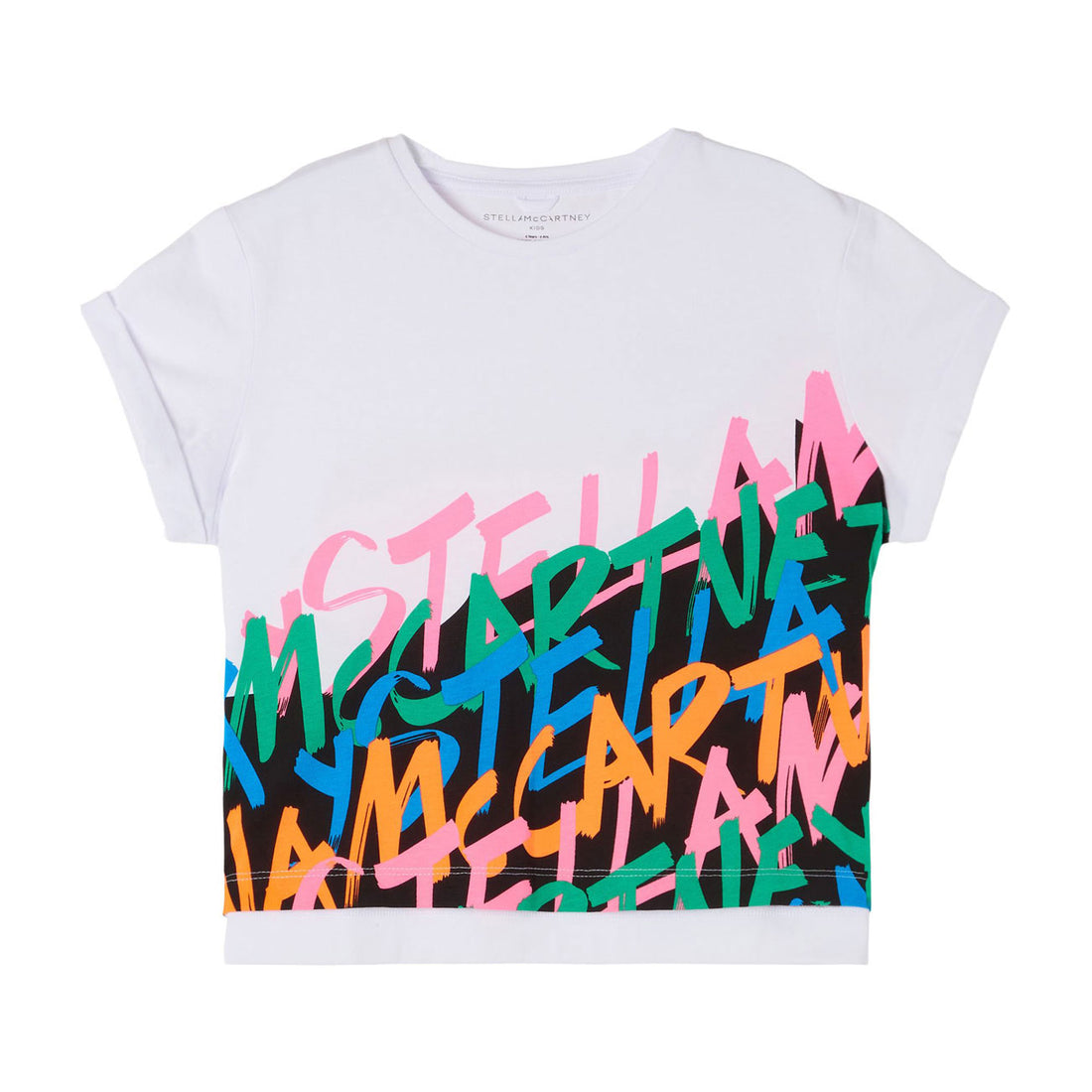 Stella McCartney Scribble Logo Boxy Tee