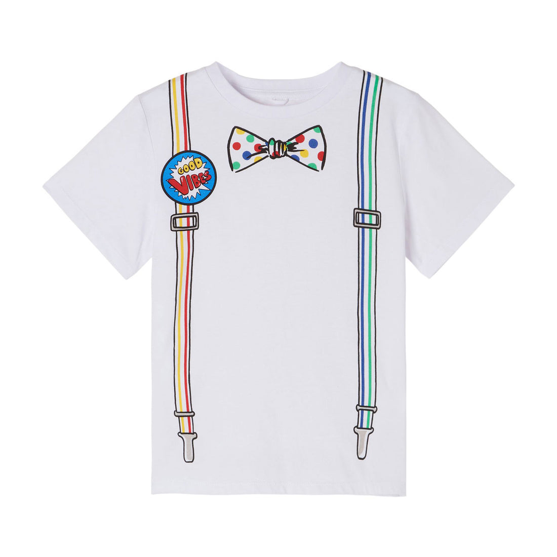 Stella McCartney White Bow Tie Tee