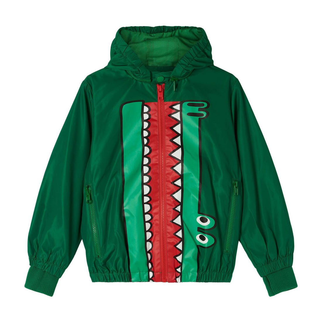 Stella McCartney Green Croc Spikes Jackets