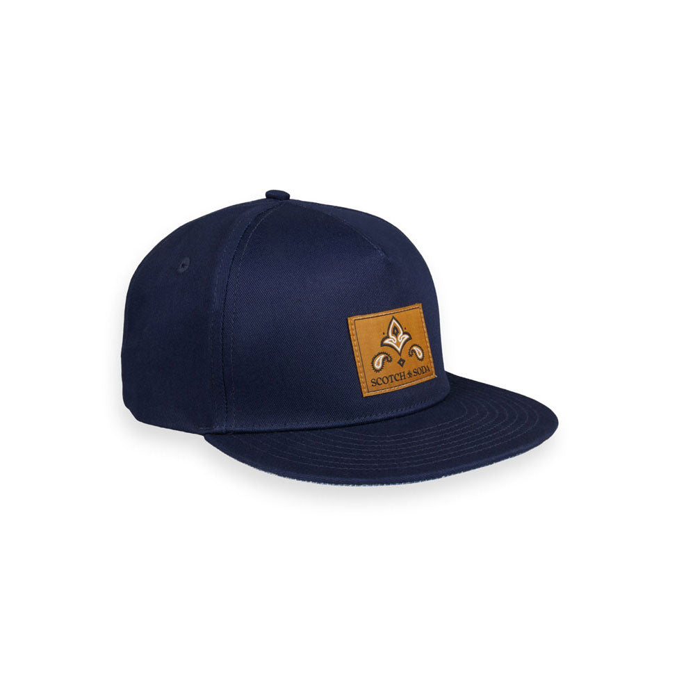 Scotch Shrunk Blue Embroidered Cap
