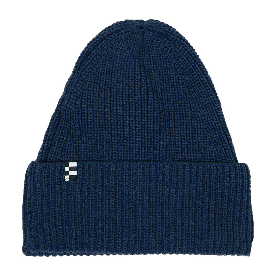 Finger in the Nose Brandon Navy Wool Beanie