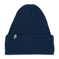 Finger in the Nose Brandon Navy Wool Beanie