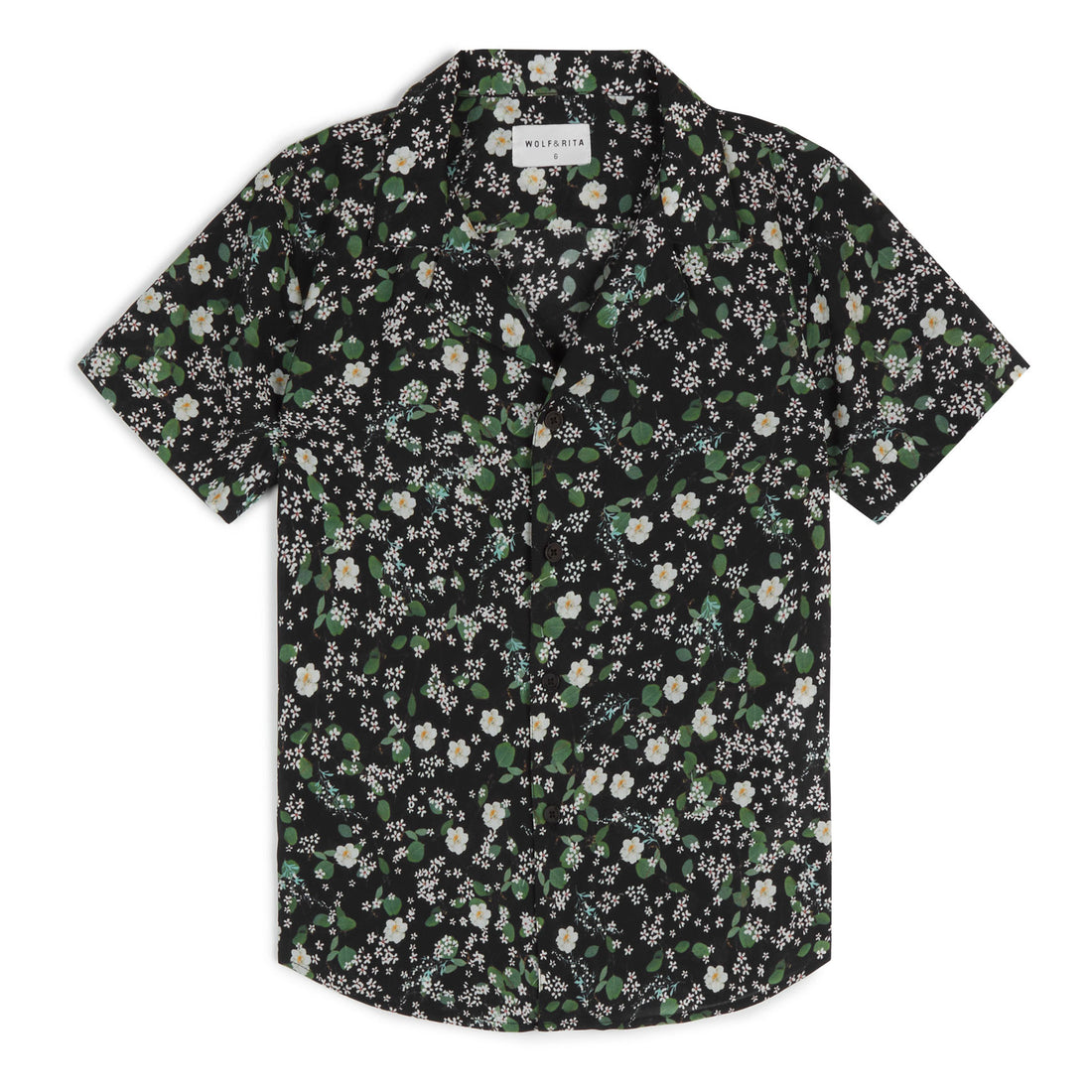 Wolf and Rita Black Garden Bruno Shirt