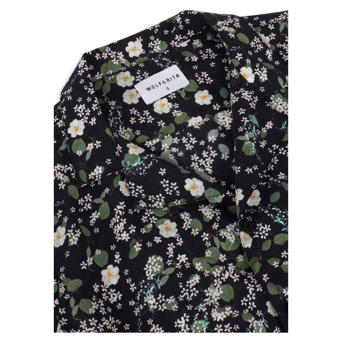 Wolf and Rita Black Garden Bruno Shirt