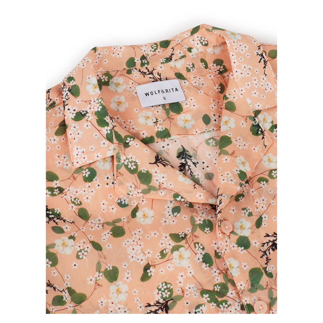Wolf and Rita Peach Garden Bruno Shirt