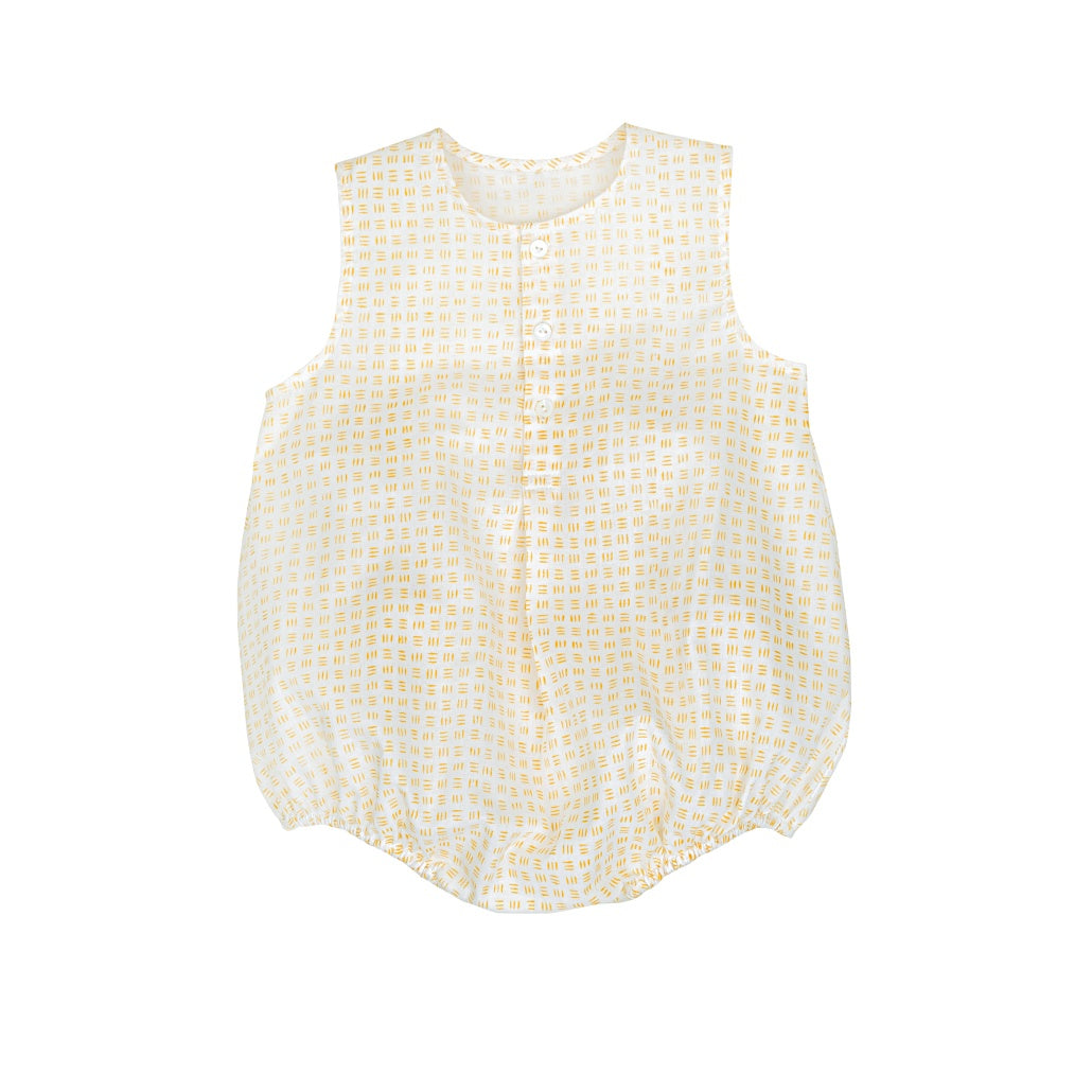 Keti Keta Naples Yellow Woven Aurele Romper