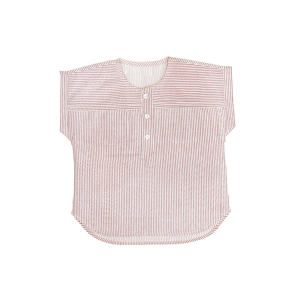 Keti Keta Red Stripe Eole Baby Shirt
