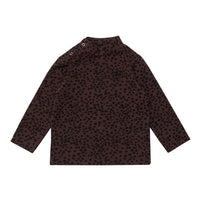 WYNKEN Baby Demi Turtle Neck - Chocolate Animal
