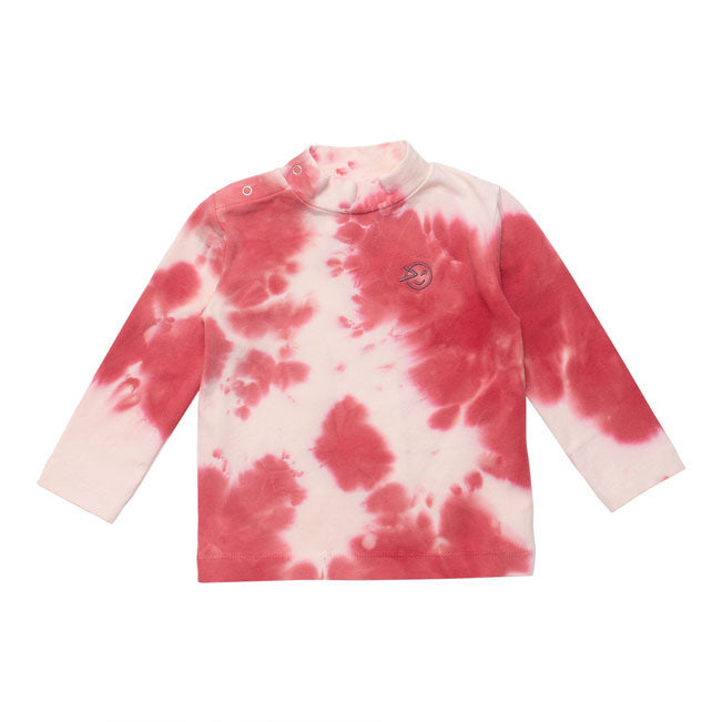 WYNKEN Baby Demi Turtle Neck - Pink Tie Dye