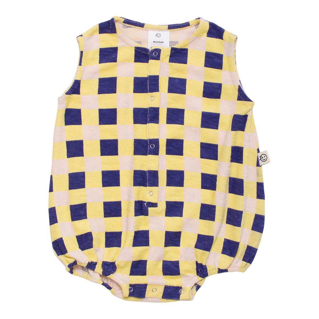 WYNKEN Canary Navy Good Day Romper