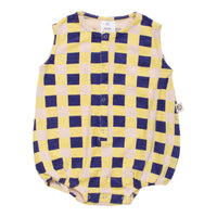 WYNKEN Canary Navy Good Day Romper