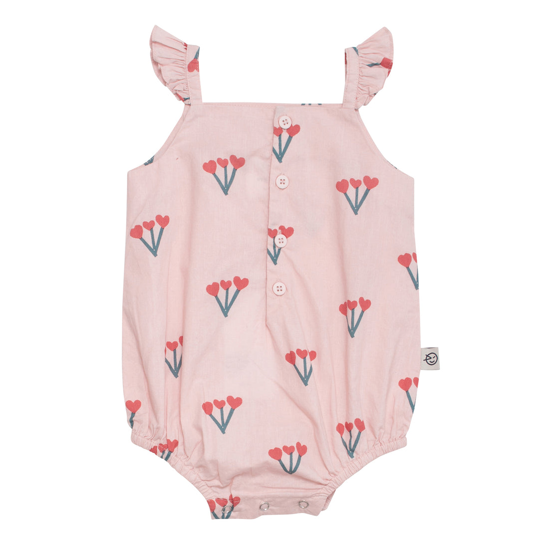 WYNKEN Muted Pink Cuore Romper