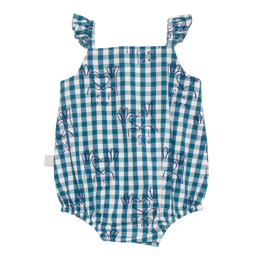 WYNKEN Paris Green Cuore Romper