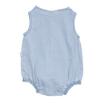 WYNKEN Pale Bleach Woven Romper