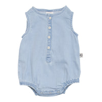 WYNKEN Pale Bleach Woven Romper