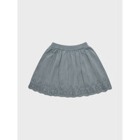 Louisiella Novella Knit Skirt- Blue