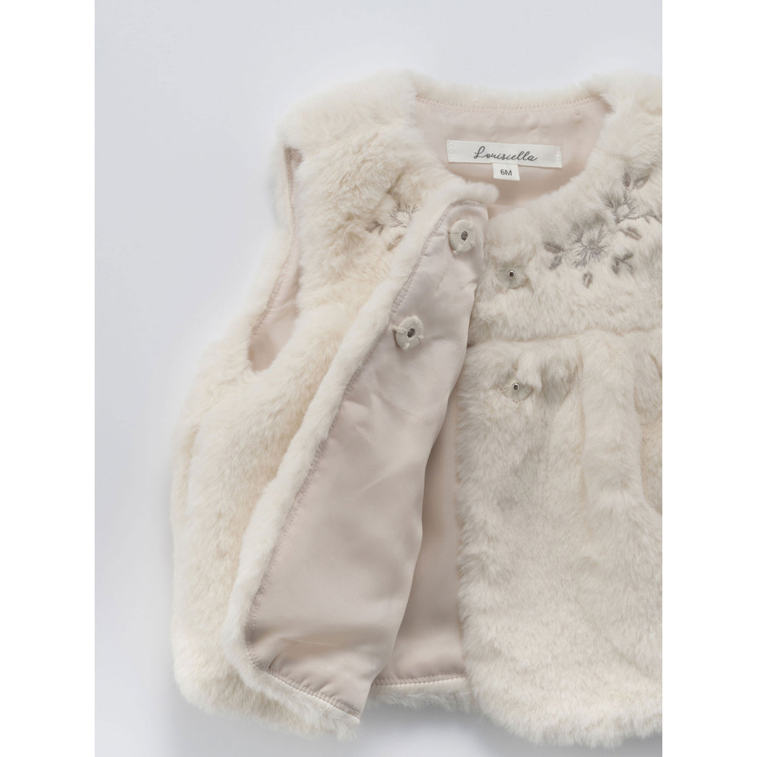 Louisiella Baby Vaila Fur Vest