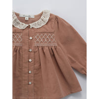 Louisiella Baby Veronica corduroy Blouse