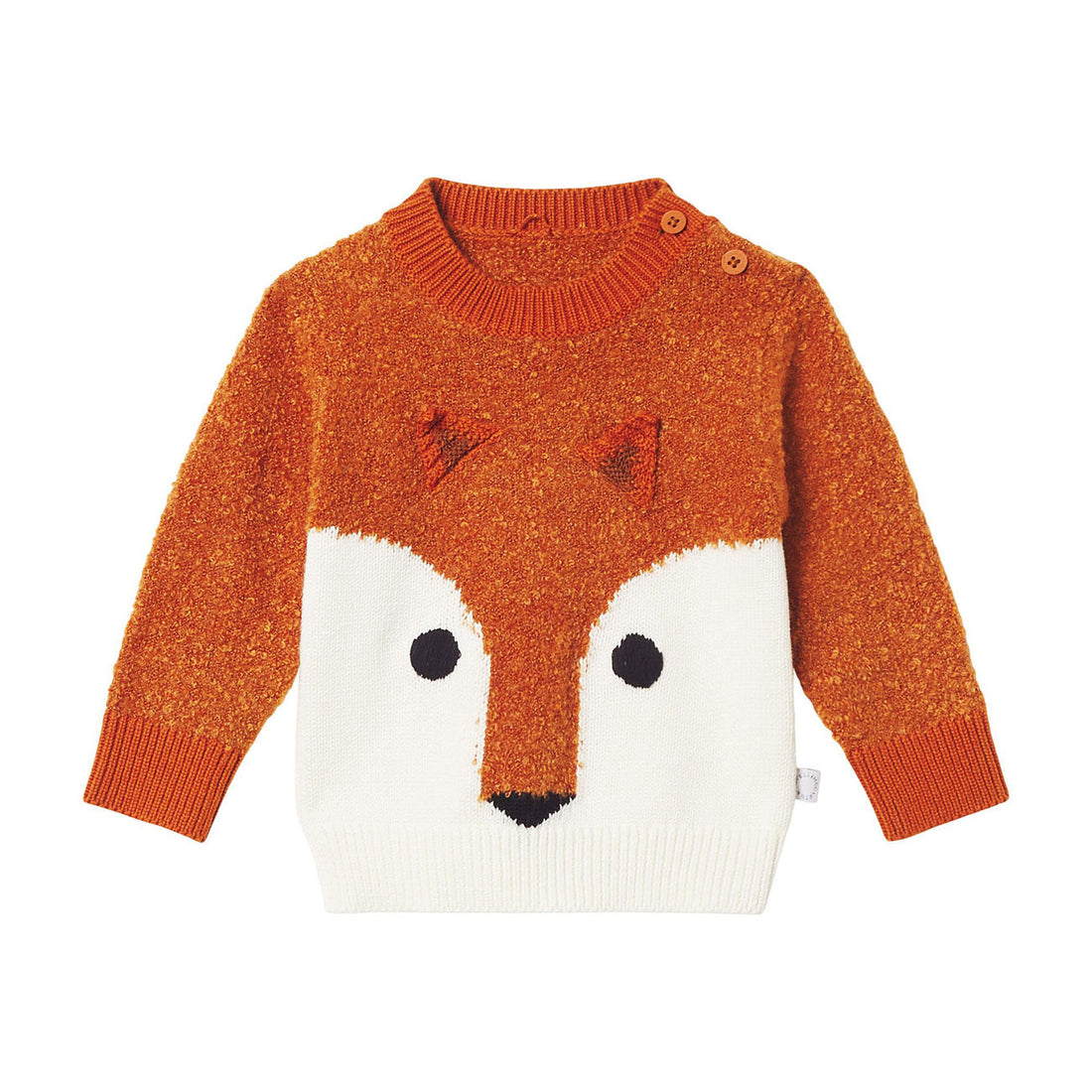 Stella McCartney Sweater With Fox Intarsia