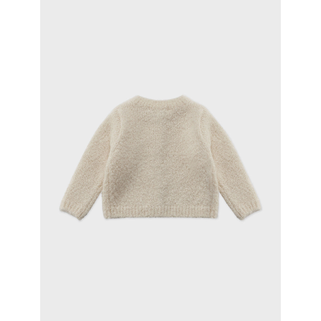 Louisiella Baby Allium Knit Cardigan - Pale Beige