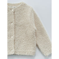 Louisiella Baby Allium Knit Cardigan - Pale Beige