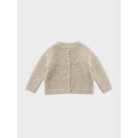 Louisiella Baby Allium Knit Cardigan - Pale Beige