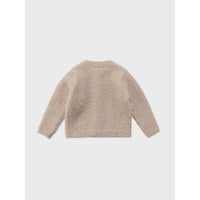 Louisiella Baby Allium Knit Cardigan - Pink