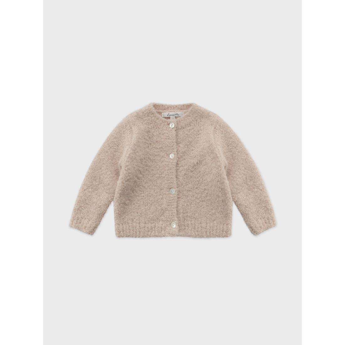 Louisiella Baby Allium Knit Cardigan - Pink