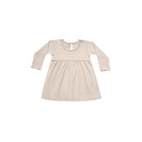 Quincy Mae Rose Organic Brushed Jersey Baby Dress