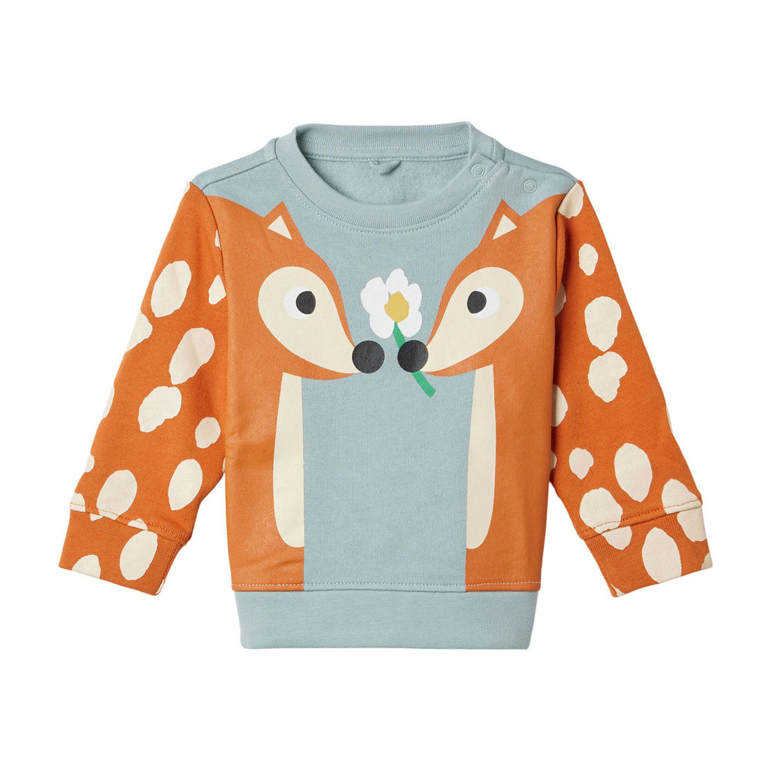 Stella McCartney Sweatshirt With Double Deer Print