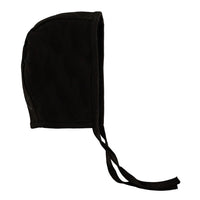 Mini Sibling Coal Plain Baby Bonnet