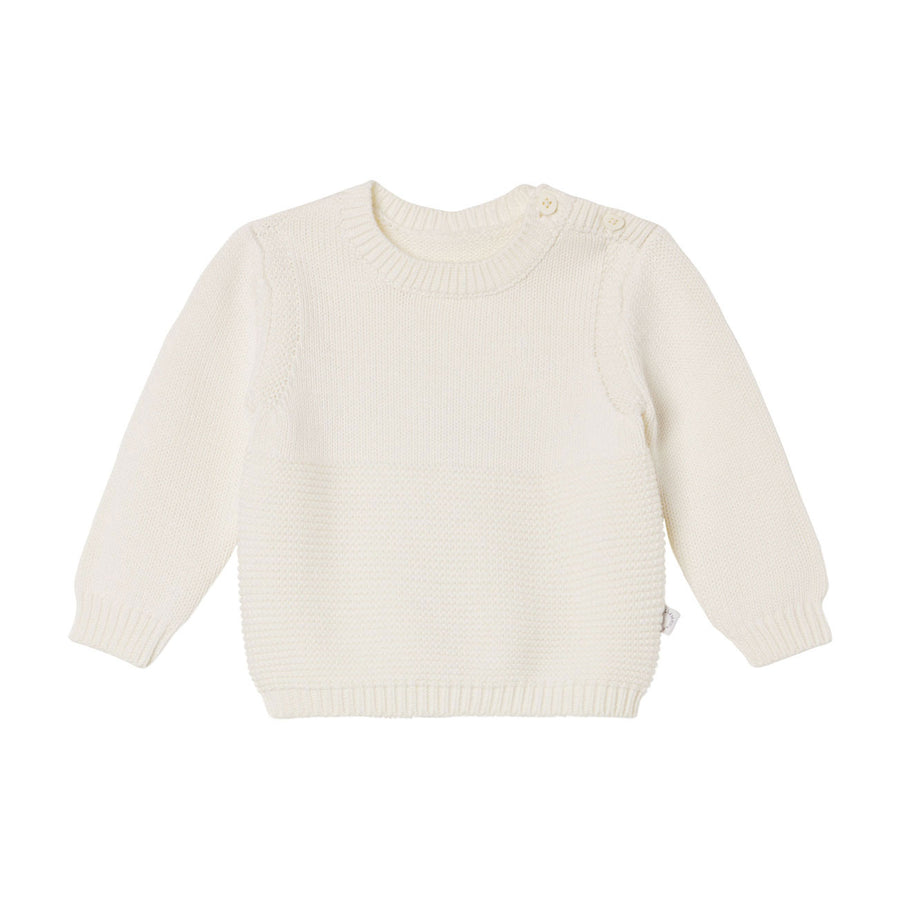 Stella McCartney Knit Sweater With Bunny Patch And Ponpon